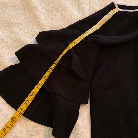 Marled Reunited tiered ruffle pullover sweater S - Picture 6 of 6